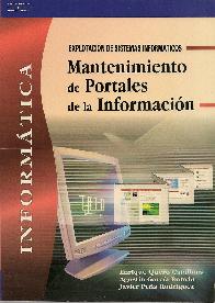 Mantenimiento de Portales de la Informacion