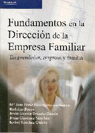 Fundamentos en la Direccion de la Empresa Familiar