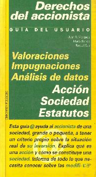 Derechos del accionista. Guia del Usuario.