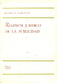 Regimen juridico de la publicidad