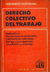 Derecho colectivo del trabajo