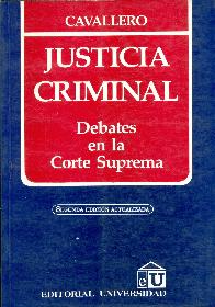 Justicia criminal