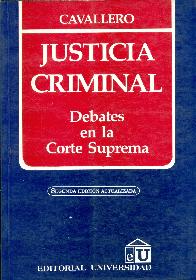 Justicia criminal