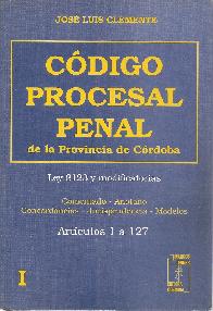 Codigo procesal penal de la provincia de Cordoba 1