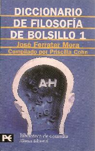 Diccionario de filosofa de bolsillo , Vol. 1. A-H