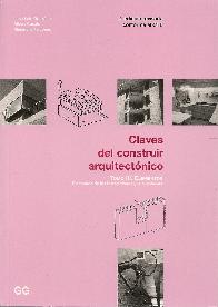 Claves del construir arquitectnico - Tomo III