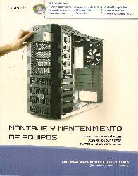 Montaje y mantenimiento de equipos