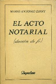 El Acta Notarial