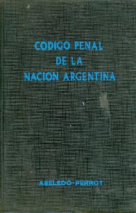 Codigo penal de la Republica Argentina