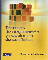 Tcnicas de negociacin y resolucin de conflictos