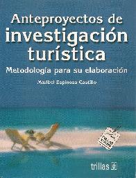 Anteproyecto de Investigacin Turstica