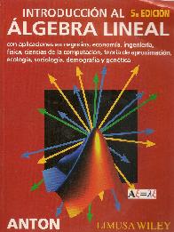 Introduccin al lgebra Lineal