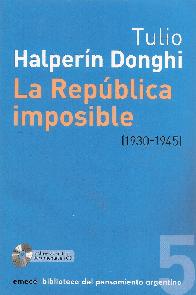 La Repblica imposible (1930-1945)