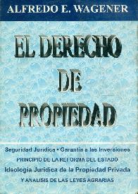 El derecho de propiedad