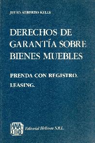 Derechos de garanta sobre bienes muebles