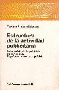 Estructura de la actividad publicitaria