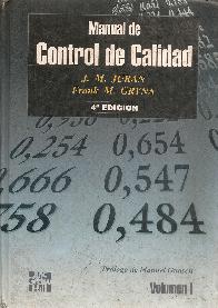 Manual de control de calidad. 2 vol