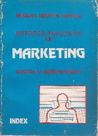 Metodos analiticos en Marketing teoria y aplicaciones