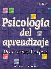 Psicologia del aprendizaje.