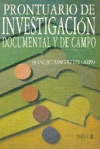 Prontuario de Investigacion documentacion y de campo