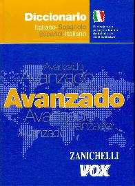 Diccionario avanzado italiano espaol Zanichelli