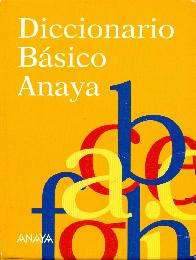 Diccionario basico español Anaya