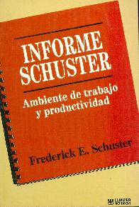 Informe Schuster Ambiente del trabajo