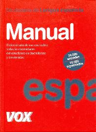 Diccionario de la Lengua Espaola Manual