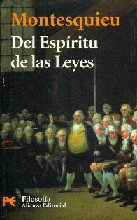 Del espritu de las leyes