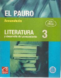 Literatura 3 y desarrollo del pensamiento