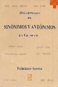 Diccionario de Sinnimos y Antnomos en Guarani