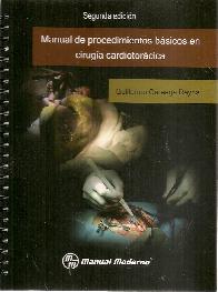 Manual de procedimientos bsicos en ciruga cardiotorcica