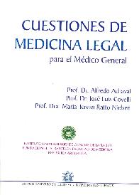 Cuestiones de Medicina Legal para el medico general
