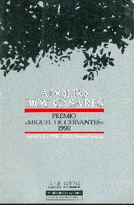 Premio Miguel Cervantes 1990 Adolfo Bioy Casares