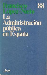 Administracion publica en Espaa