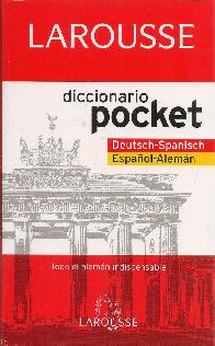 Larousse Diccionario Pocket Deutsch-Spanisch Espaol-Alemn