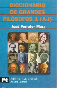 Diccionario de Grandes Filsofos  (A-J) y 2 (K-Z) - 2 Tomos