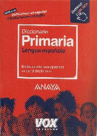 Diccionario Primaria Lengua Espaola