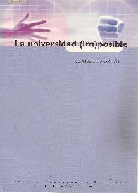 La universidad (im)posible