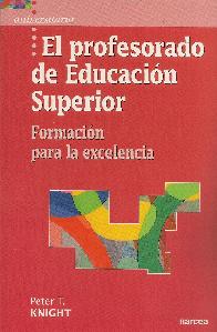 El profesorado de educacin superior