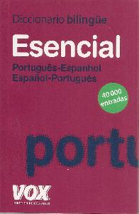 Diccionario bilingue Esencial Portugues- Espanhol Espaol-Portugues
