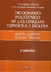 Diccionario Politcnico de las Lenguas Espaola e Inglesa - 2 Tomos