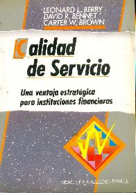 Calidad de servicio