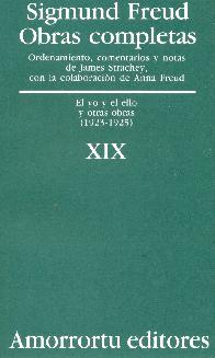 Sigmund Freud Obras completas Vol XIX: Traduccin Jos Echeverra