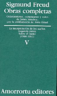 Sigmund Freud Obras completas Vol V