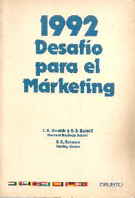 1992: desafio para el marketing