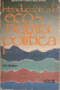 Introduccion a la economia  politica