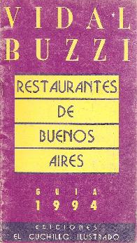 Restaurantes en buenos aires, GUIA 1994
