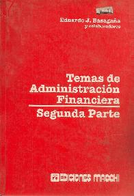 Temas de administracion financiera Tomo 2