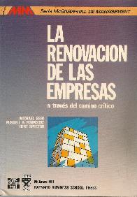 La renovacion de las empresas a traves del camino critico